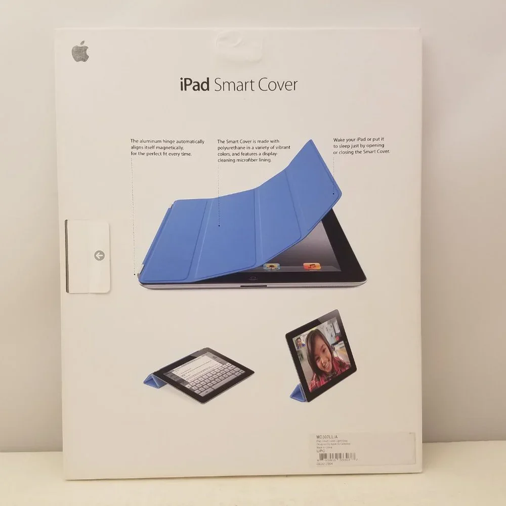 Apple iPad Smart Cover Compatible w/ iPad 2 or Later LIGHT GRAY